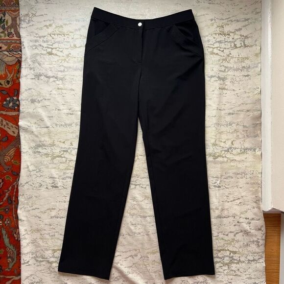 Chico’s Weekends black casual ankle pants - Picture 3 of 12